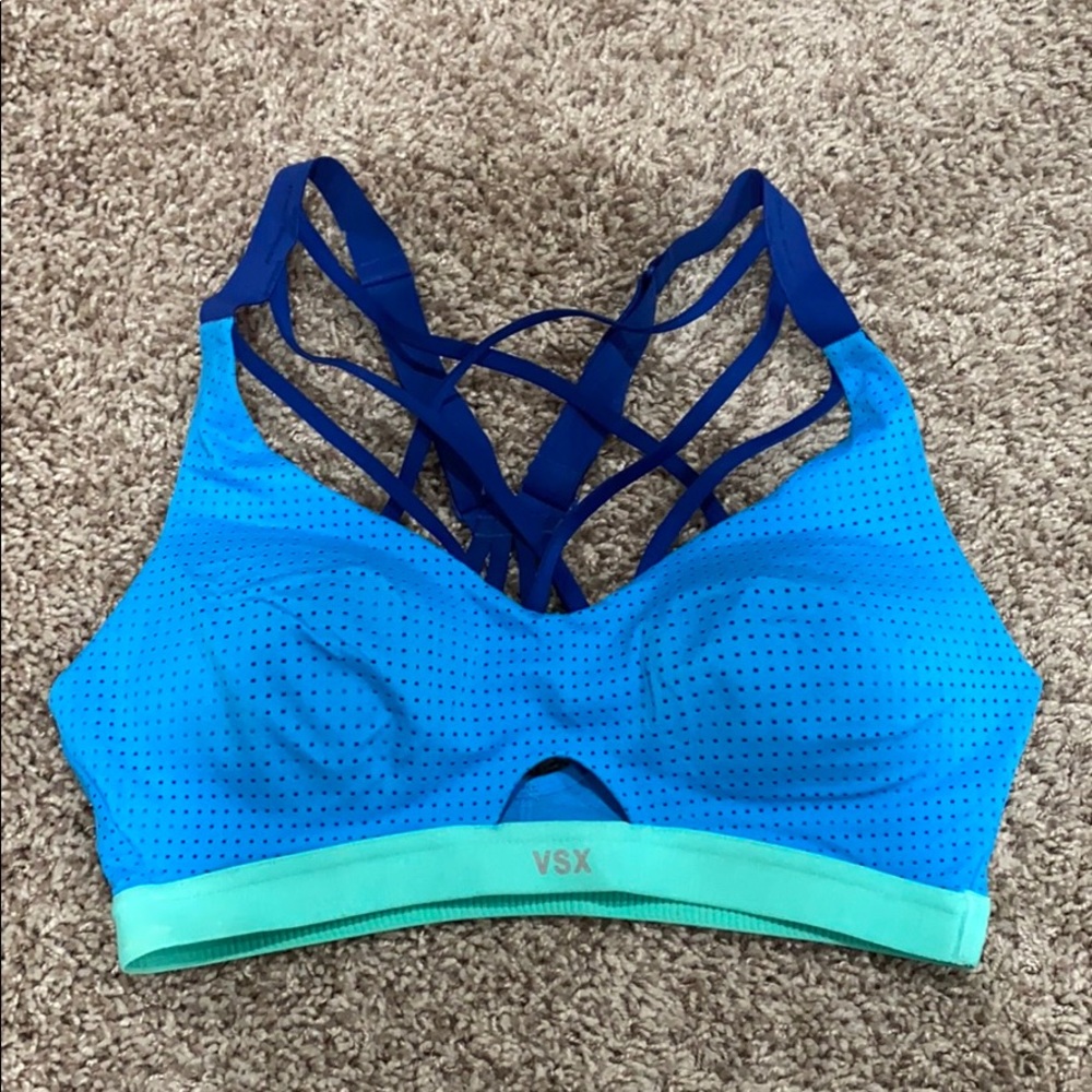 Victoria Secret Sport blue sports bra